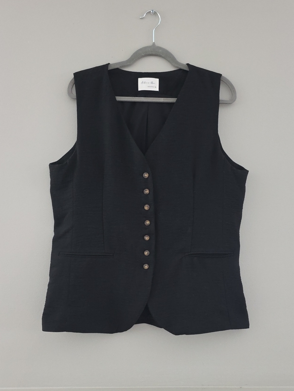 Active USA Womens Button Down Vest